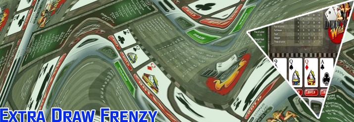 Extra draw frenzy video poker
