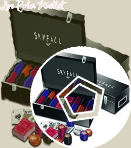 Luxury poker chips set