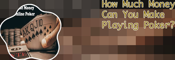 Make money with poker online