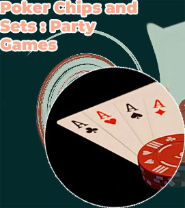 Poker chips to start game