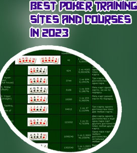 Poker training sites